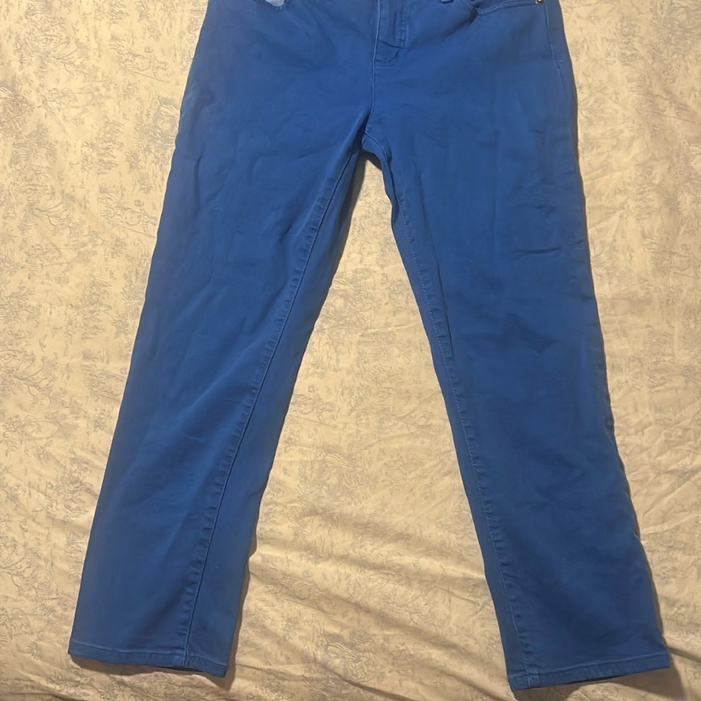 Bright Midnight Blue Lauren Jeans Co Denim Jeans Vintage excellent condition - Picture 8 of 11